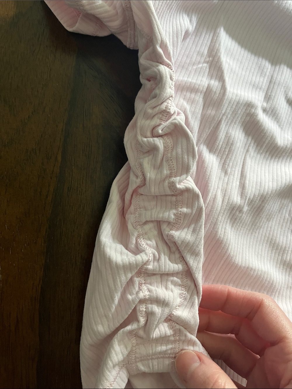 Lululemon Rouched Baby Tee - Picture 3 of 6
